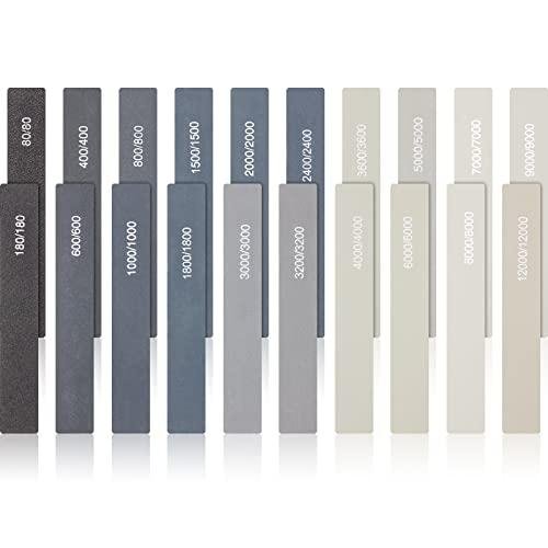 20 Pcs Sanding Sticks for Metal and Wood