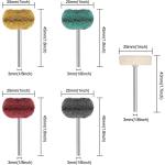 50-Piece Metal Polishing Buffing Wheel Set