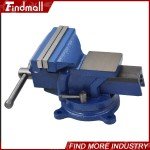 4" Heavy Duty Bench Vise with Swivel Base
