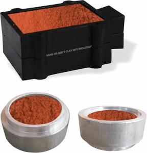 Cast Iron Flask Mold & Aluminum Ring Mold