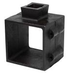 XL Deep Cast Iron Flask Mold for Jewelry Making