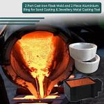 Cast Iron Flask Mold & Aluminum Ring Mold