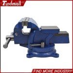 4" Heavy Duty Bench Vise with Swivel Base