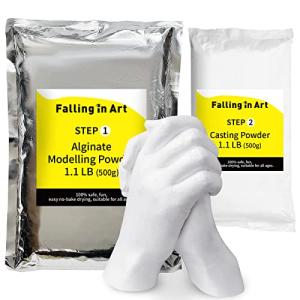 Hand Casting Powder Kit Refill - 1.1Lb Alginate & Stone