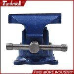 4" Heavy Duty Bench Vise with Swivel Base