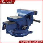4" Heavy Duty Bench Vise with Swivel Base