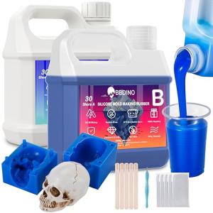 Silicone Mold Making Kit, 4.4 lbs Sapphire Blue