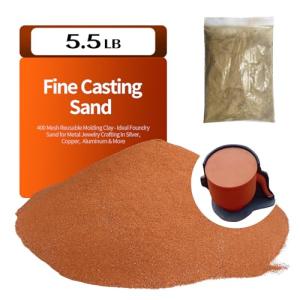 Fine Casting Sand and Viscosity-Boosting Clay Set