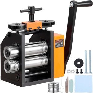 3-In-1 Jewelry Rolling Mill Machine, 76 mm