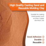 Fine Casting Sand and Molding Clay Kit