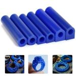 6 Pcs Blue Carving Wax for Jewelry Making