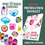 Resin Jewelry Making Starter Kit for Beginners