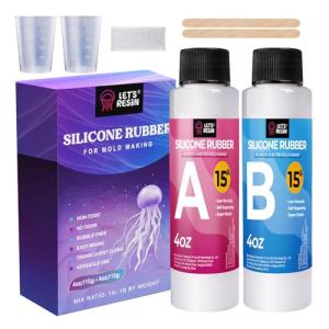 8oz Silicone Mold Making Kit for Resin Casting