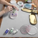 Thick Silicone Mat Set for Crafting and Casting