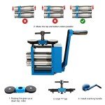 Manual Jewelry Rolling Mill - 3 Inch, 75mm