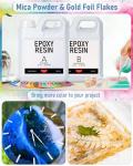 Smallbudi Epoxy Resin Kit with Mica Powder