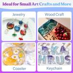 Fast Cure Epoxy Resin for Jewelry and Crafts
