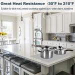 Thick Silicone Mat Set for Crafting and Casting