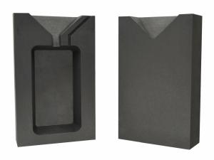 10 Ounce Gold Two-Part Graphite Ingot Mold