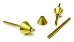 Brass Cone & Rod Mandrel Set for Jewelry Molds