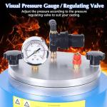 2.2L Adjustable Temperature Wax Injector Machine