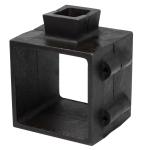 XL Deep Cast Iron Flask Mold Frame for Jewelry