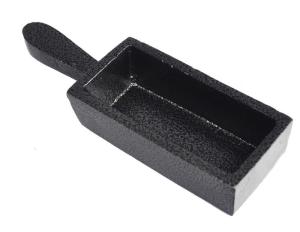 100 Oz Cast Iron Ingot Mold for Jewelry Making