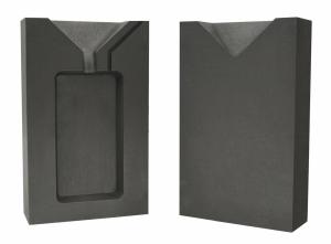 5 Ounce Silver Rectangular Graphite Ingot Mold