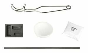 Silver Melting Kit with Crucible and Ingot Mold