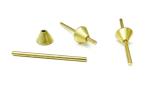 Brass Cone & Rod Mandrel Set for Jewelry Molds