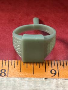 Modern Ring Wax Mold for Jewelry Design