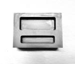 Graphite Ingot Mold with 1/2oz & 1oz Pockets