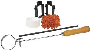 Delft Clay Sand Casting Set with Tongs & Crucible
