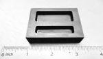 Graphite Ingot Mold with 1/2oz & 1oz Pockets