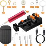 Electric Resin Drill and Pin Vise Set, 210 PCS