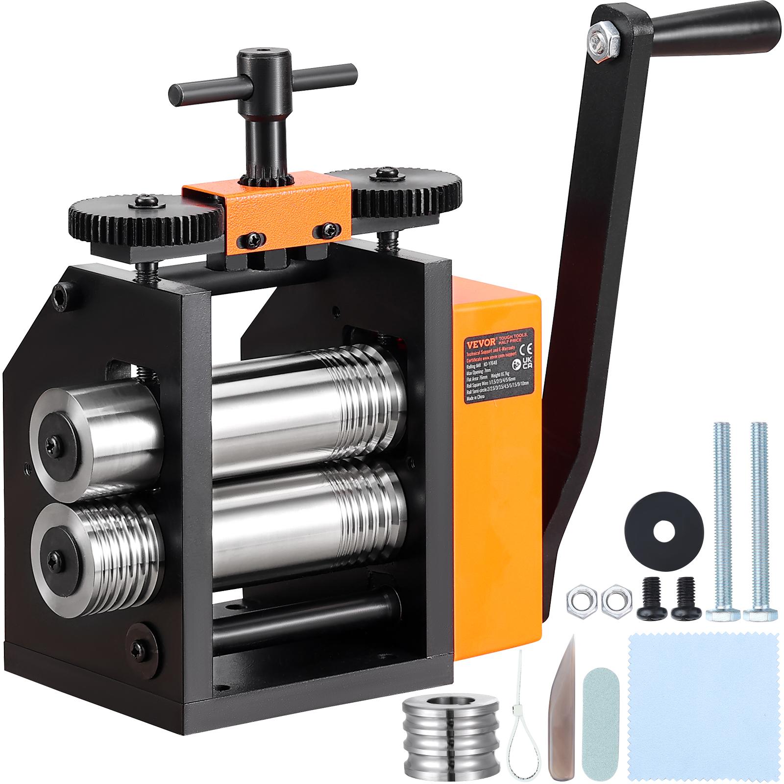 2.24" Jewelry Rolling Mill with 2:1 Gear Ratio