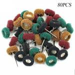 80 Pack Abrasive Wheels for Metal Polishing