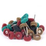 80-Pack Small Buffing Abrasive Wheels for Polishing