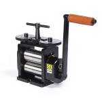 130mm Manual Jewelry Rolling Mill Machine - Black