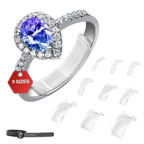 Ring Sizer Kit for Adjustable Loose Rings