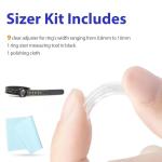 Ring Sizer Kit for Adjustable Loose Rings