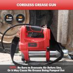 Milwaukee-Compatible Power Grease Gun, 10,000 PSI