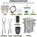 Nelyrho 6KG Propane Melting Furnace Kit