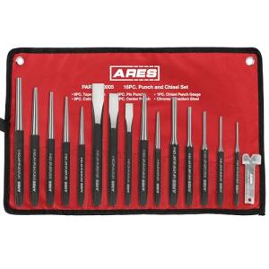 16-Piece Punch and Chisel Set for Metalsmithing