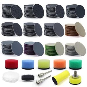 191 PCS Hook and Loop Sanding Discs Set