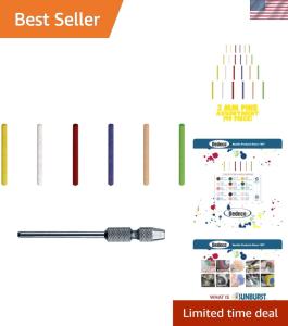 49-Piece Rotary Tool Set with Assorted Grit Pins