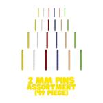 49-Piece Rotary Tool Set with Assorted Grit Pins