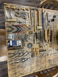 Vintage Jewelry Making Tool Set for Metalsmiths