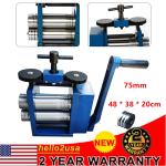 75mm Manual Rolling Mill for Jewelry Making