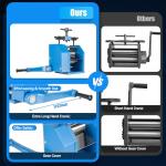RudiUsoy 3" Jewelry Rolling Mill Machine
